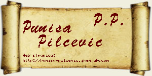 Puniša Pilčević vizit kartica